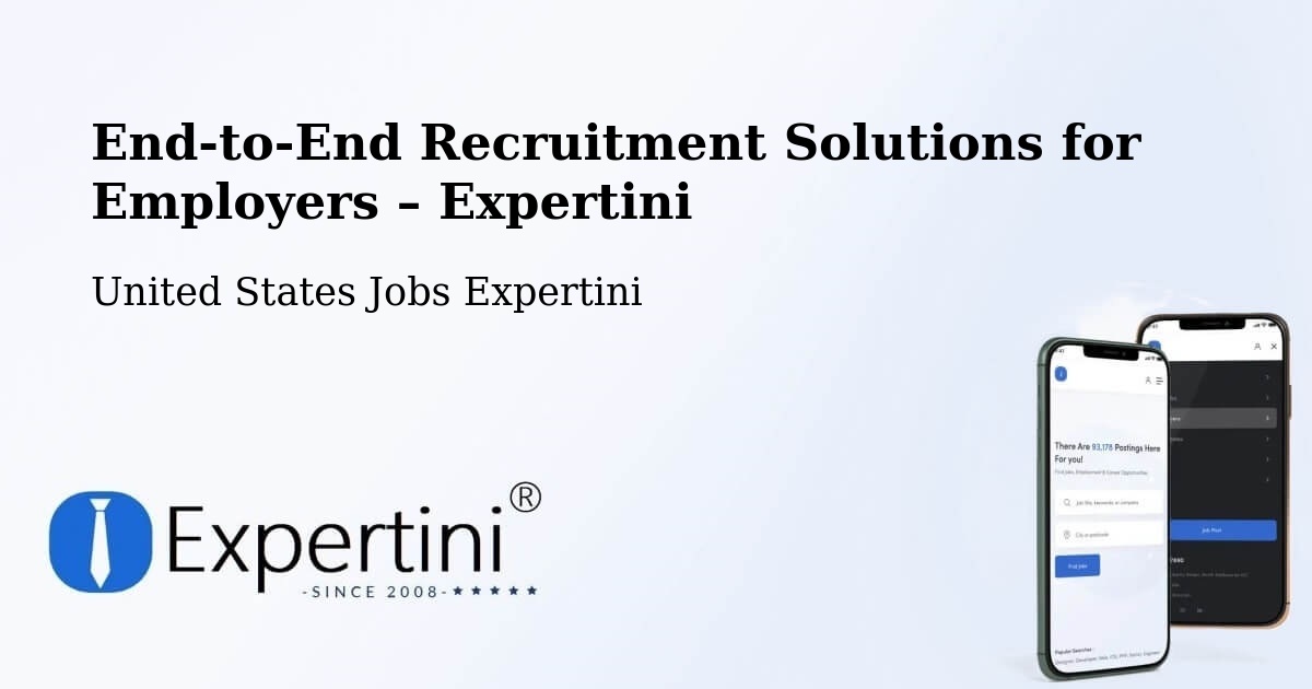 Recruitment Solutions for Employers – Dothan - Dothan, United States Jobs Expertini